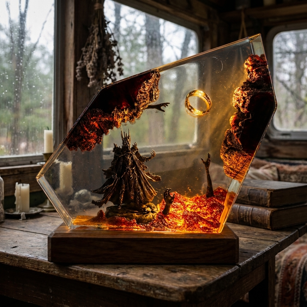 The Dark Lord - Resin Lamp