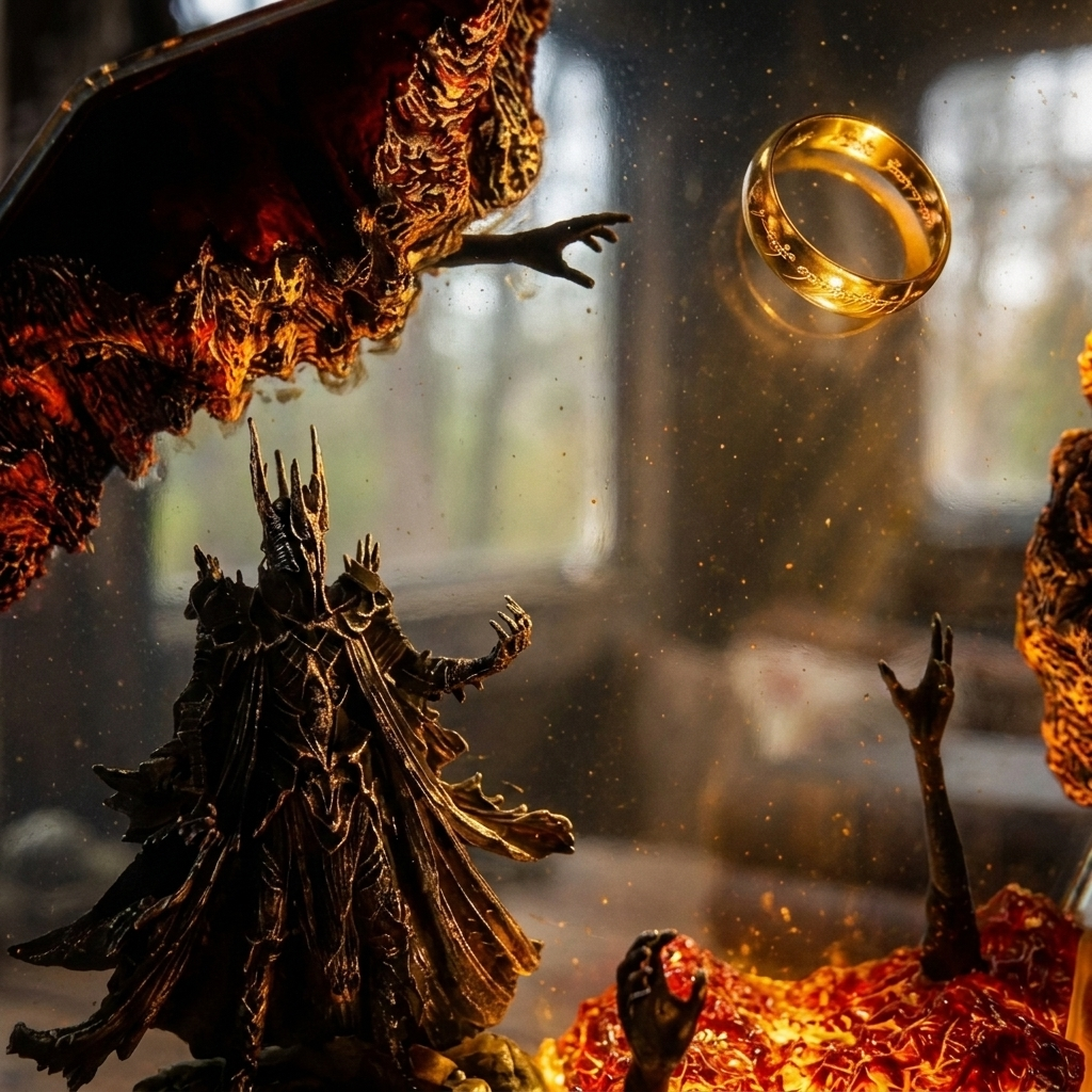 The Dark Lord - Resin Lamp