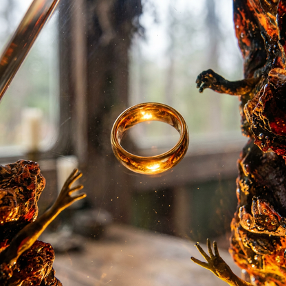 The Mount of Doom - Resin Lamp